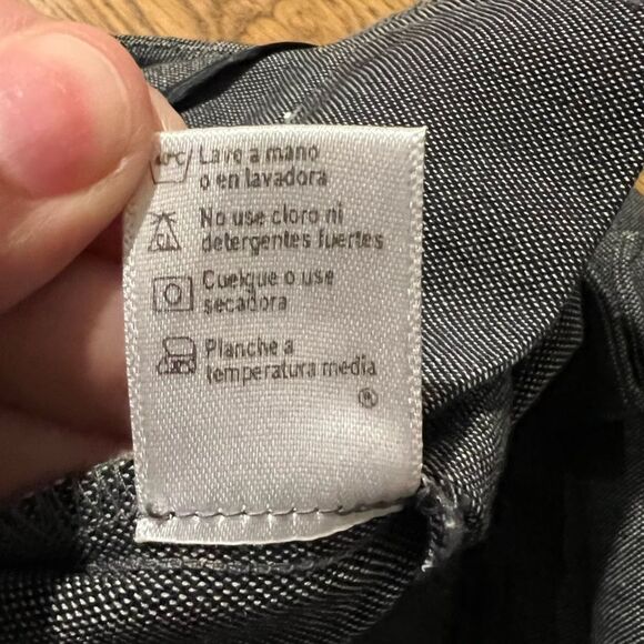 Sabrina Women’s Y2K Dress Pants Charcoal Straight Leg in Size Small Rayon Blend - Picture 11 of 11